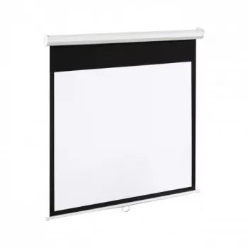 Tela elétrica 150 4:3 305x229 cm branco mate