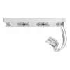 Refrigeração líquida Montech HyperFlow Silent AiO - 360 mm, branca