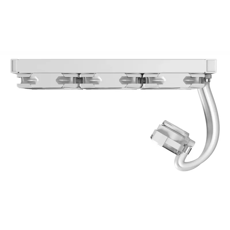 Refrigeração líquida Montech HyperFlow Silent AiO - 360 mm, branca