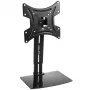 Suporte de parede para TV MACLEAN MC-451 com prateleira e inclinação ajustável, VESA 75x75–200x200 mm, até 20 kg, para ecrãs de 15