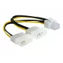 Cabo de alimentação para placa PCI Express DeLOCK 82315 0,15m