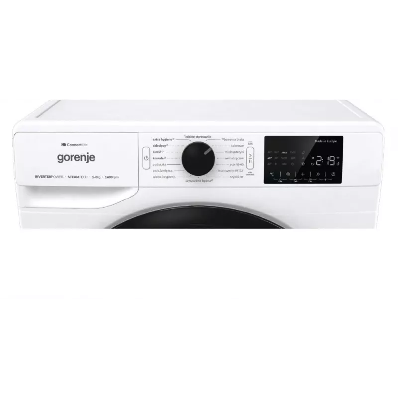 Máquina de lavar roupa Gorenje WPNEI84SBSWIFI/PL, 8 kg, classe de eficiência energética B