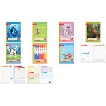Caderno escolar ROTH T-Rex World, pautado, DIN A5, 96 folhas