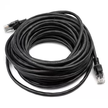 Cabo Cat5E UTP, 10 m, preto