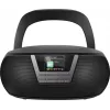 Sistema de música SENCOR SPT6200DB com CD/MP3, USB, Bluetooth 5.3 e sintonizador DAB+, 3W RMS, ecrã TFT de 1,77