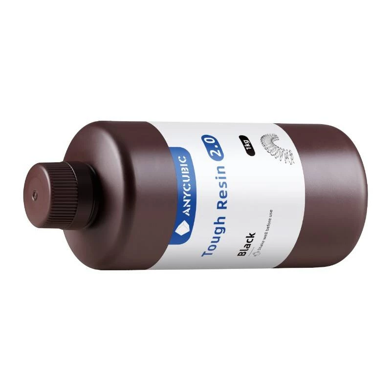 Resina fotopolimérica AnyCubic Tough Resin 2.0 preto 1 kg SRX2BK-101A