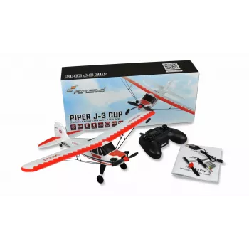 Amewi Piper J-3 CUP motor elétrico 500 mAh 60 g