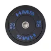 Disco de peso olímpico com revestimento de borracha HMS Fitness HTBR20 1 unid.