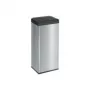 Balde do lixo Hailo BIG BOX 60L SIL 6460-312, capacidade 60 L, prateado