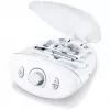 Conjunto de manicura e pedicura Beurer MP 100 cuidado de unhas – aparelho elétrico de manicura/pedicura, branco