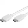 Cabo de vídeo/áudio/rede VALUE High Speed - HDMI - HDMI, 19 pinos (macho) - HDMI, 19 pinos (macho) - 3 m - blindado - branco (11.99.5703)
