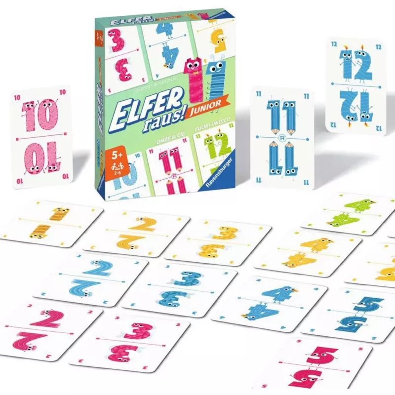 Elfer raus Junior, jogo de cartas