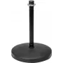 Base de mesa Omnitronic GES-1 em ferro fundido — apoio redondo de carga pesada para tampos de mesa