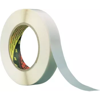 Fita adesiva de dupla face 3M 983XL, 50 m × 24 mm, suporte de papel branco