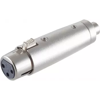 Conector fêmea XLR ShiverPeaks BS55063 modelo base — conector fêmea de áudio, compatibilidade XLR de 3 polos