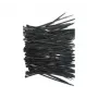 Abraçadeiras Gembird NYTFR-250X3.6 nylon preto 100 unid.