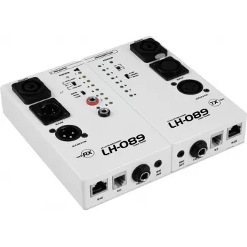Testador de cabos Omnitronic LH-089 modelo 10355084 — dispositivo de teste para cabos de rede e áudio