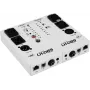 Testador de cabos Omnitronic LH-089 modelo 10355084 — dispositivo de teste para cabos de rede e áudio