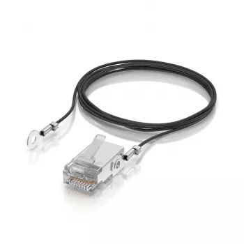 Cabo de rede Ubiquiti UISP-CONNECTOR-GND 1 m RJ-45 preto