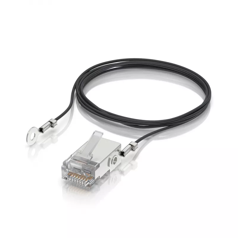 Cabo de rede Ubiquiti UISP-CONNECTOR-GND 1 m RJ-45 preto