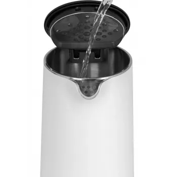 Chaleira elétrica em aço inoxidável branca 1,5 l Salt & Pepper Concept RK3300