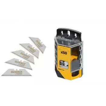 Lâminas trapezoidais DeWalt DWHT8-11131 — 50 unid., pontas de carboneto de tungsténio