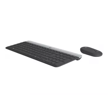 Conjunto de teclado e rato Logitech MK470 slim Combo