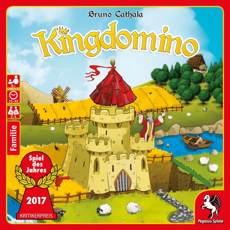 Kingdomino, jogo de tabuleiro Jogo do Ano 2017