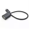 Cabo OTG TB AKTBXKUWOTG015B 15 cm, preto, ligação USB OTG