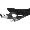 Ansmann cabo magnético USB-A ou USB-C para Lightning - cabo - digital/dados