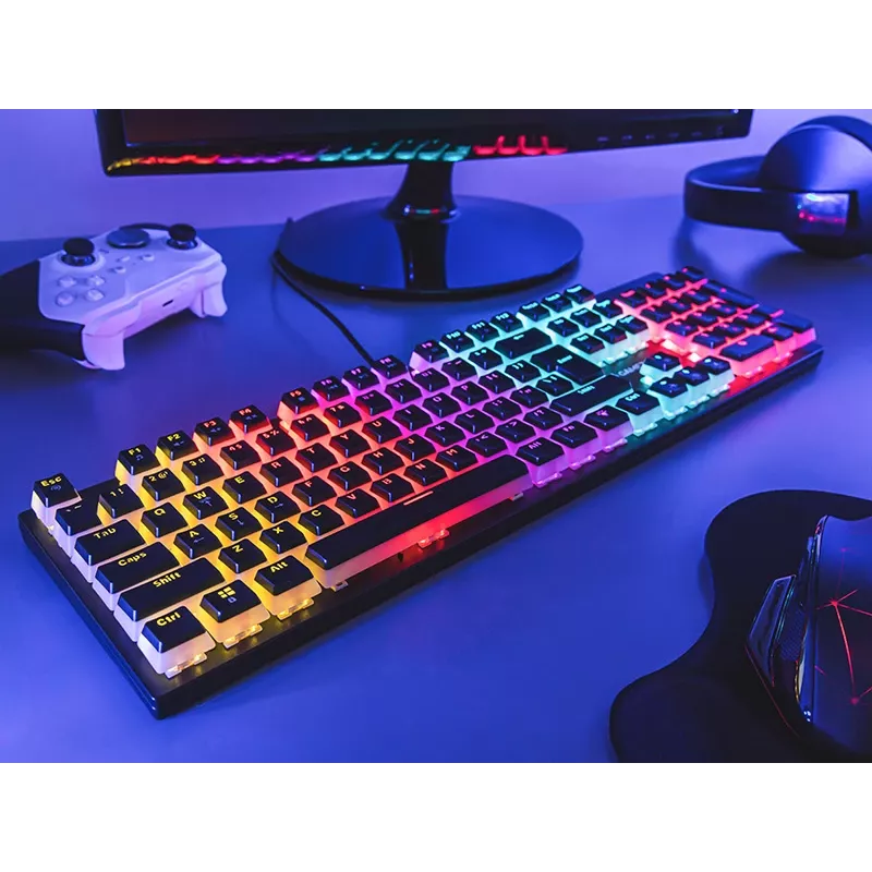 Teclado mecânico TRACER GAMEZONE UNIQUE (PUDDING) USB