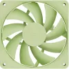 Ventoinha de refrigeração para computador HYTE FA12-MM-4 120 mm, 1500 rpm, 72 m³/h, 1,6 mmH₂O, rolamento fluido dinâmico, verde, pack de 4
