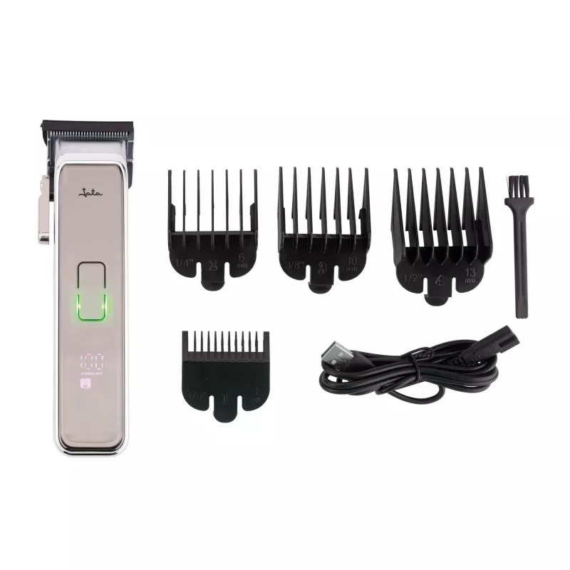 Aparador de barba JATA JBCP3325 preto cinzento 240 min de autonomia