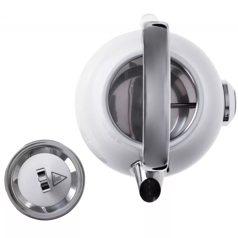 Chaleira elétrica Adler 1,7 l 2200 W metallic white