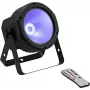 Projetor de chão LED EUROLITE SLS-30 COB UV 30W – UV COB 30 W para iluminação de palco e efeitos