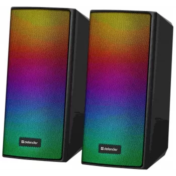 Colunas para PC SPITFIRE 2.0 6W LED USB