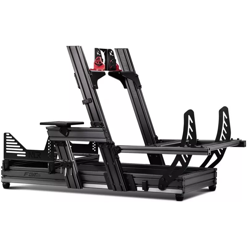 Next Level Racing – Cockpit de simulador em perfil de alumínio F-GT Elite Formula & GT – versão de montagem lateral e frontal (396039)