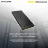 Powerbank portátil Nitecore NB10000 — 10000 mAh, USB‑A + USB‑C, 38 W saída total, cinzento