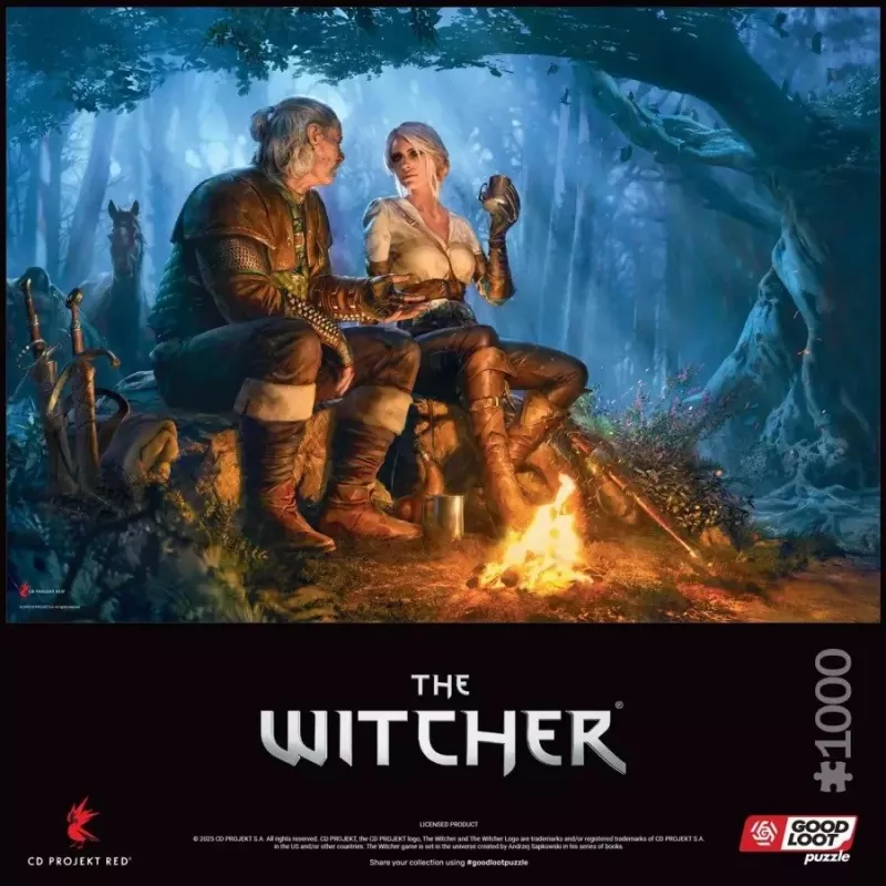 Puzzle Good Loot Gaming: The Witcher Viagem de Ciri, 1000 peças