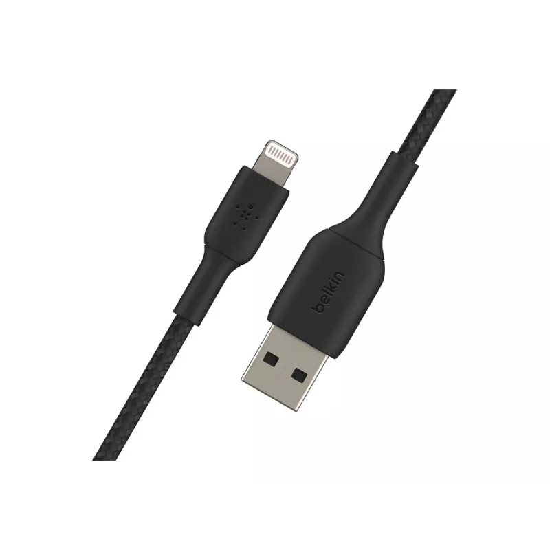 Cabo Lightning Belkin CAA002BT3MBK 3m Preto