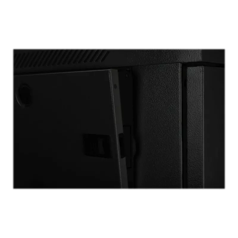 DIGITUS Dynamic Basic DN-19 16-U-EC-SW - armário - armário de rede - adequado para montagem na parede - RAL 9005 - 16U - 48,3 cm (19 polegadas)