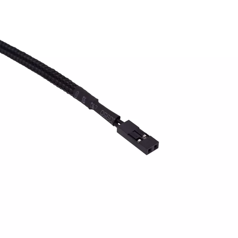 Alphacool Eiszapfen Sensor de temperatura Plug G1/4 - Sensor de temperatura para sistema de refrigeração líquida - Preto profundo - 50 cm