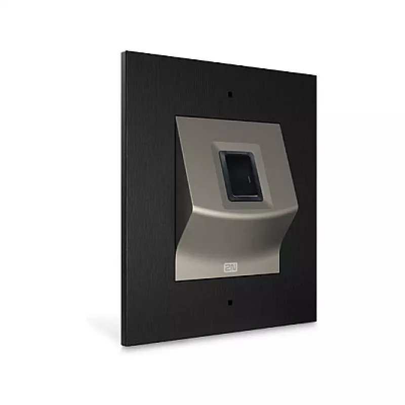 Leitor de impressões digitais 2N 916031 preto-níquel
