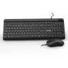 Inca IMK-377 teclado rato incluído escritório USB turco preto