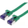 VALUE Cabo de rede Cat.6A (Classe EA) FTP, extraplano, verde, 3 m (21.99.2143)