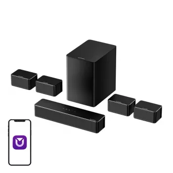 Barra de som Ultimea Poseidon D70 — sistema de cinema em casa compacto, modelo UC00Q
