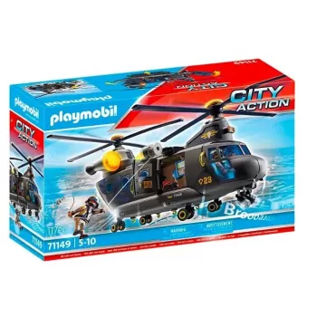 Conjunto de brincar Playmobil City Action 71149 com polícia e veículos