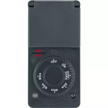 Temporizador com sensor crepuscular DDT IP 44 antracite