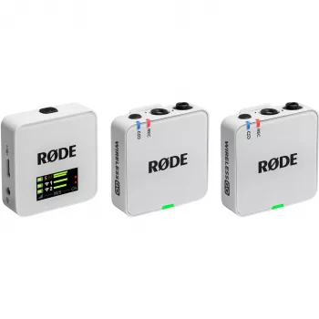 RØDE Wireless GO III White - sistema de microfone sem fios (branco)