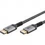 Cabo DisplayPort Goobay 65267 5 m preto - prateado (65267)